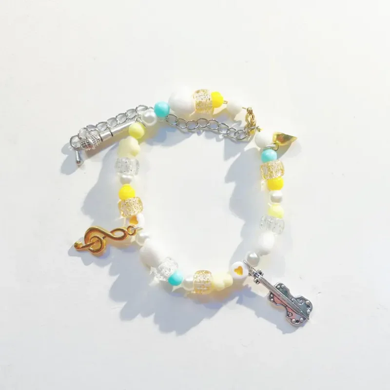 أساور متطابقة مستوحاة من الغريبة من Hyuna & Luka مجوهرات ساحرة للأزواج BFF قابلة للتعديل لمحبي Fandom