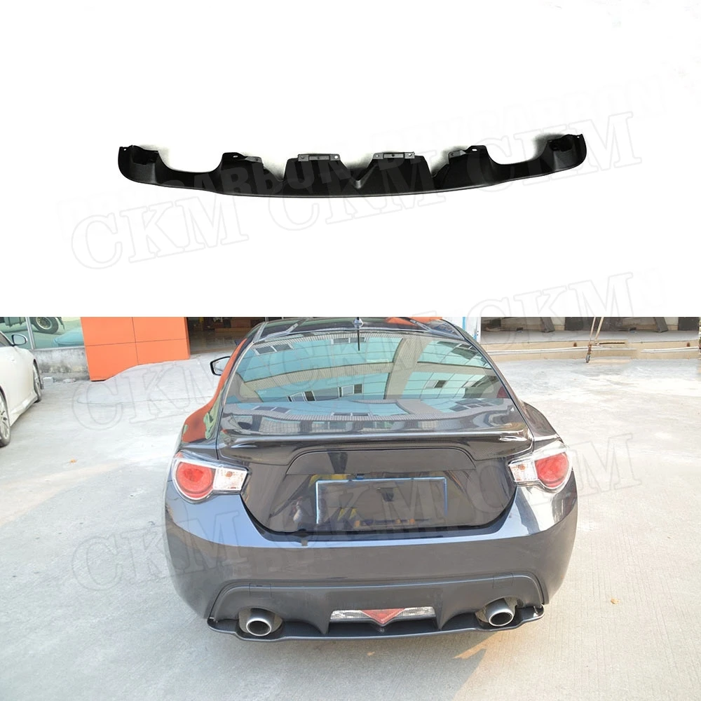 

Carbon fiber Material Rear Diffuser Lip Spoiler For Toyota GT86 For Subaru BRZ J Style 2014-2016 Auto Car Decoration