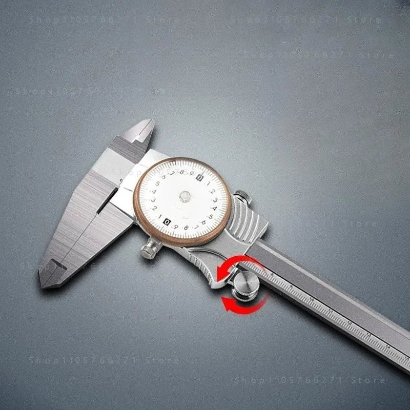 Caliper High Precision Stainless Steel Shockproof Vernier Range 0-150-200-300mm Precision 0.01 0.02