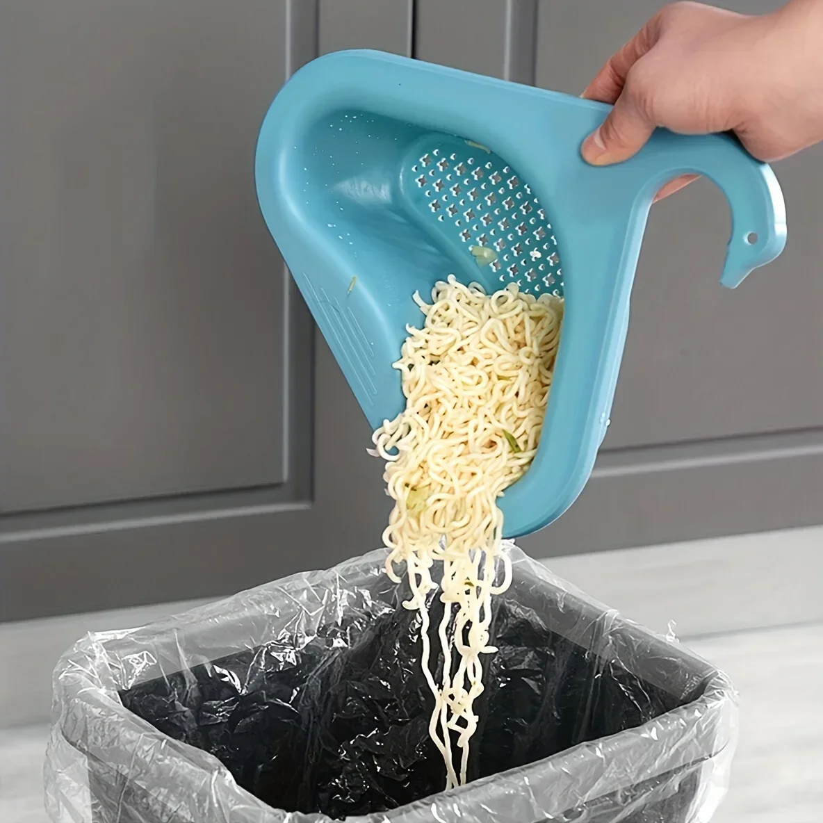 Swan Drain Basket Creative Multi Functional Non Punching Kitchen Sink Fruit And Vegetable Wash Pot Filter Basket Filter Frame