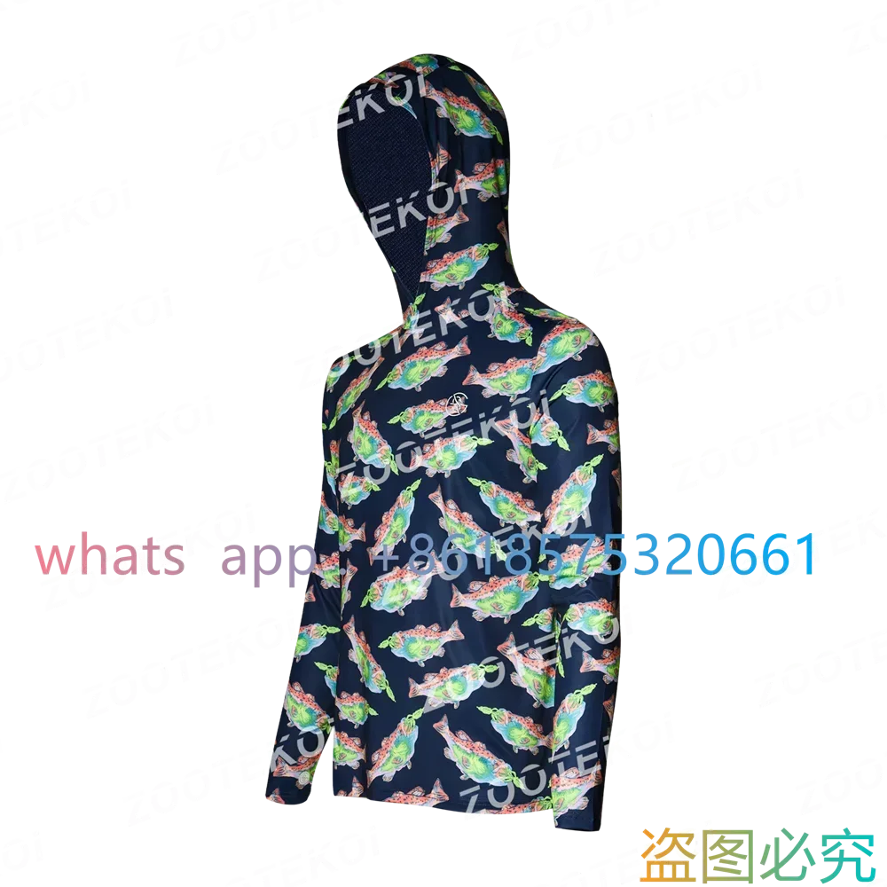 GOOGAN SQUAD Angeln Hoodie Männer Sommer Atmungsaktive Langarm Angeln Jersey Sonnenschutz Angeln Shirts Camisa De Pesca 2025