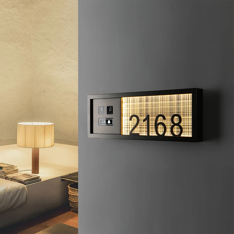 

Hotel door number Customized B & B room door number Doorbell Cleaning Do not disturb hotel room