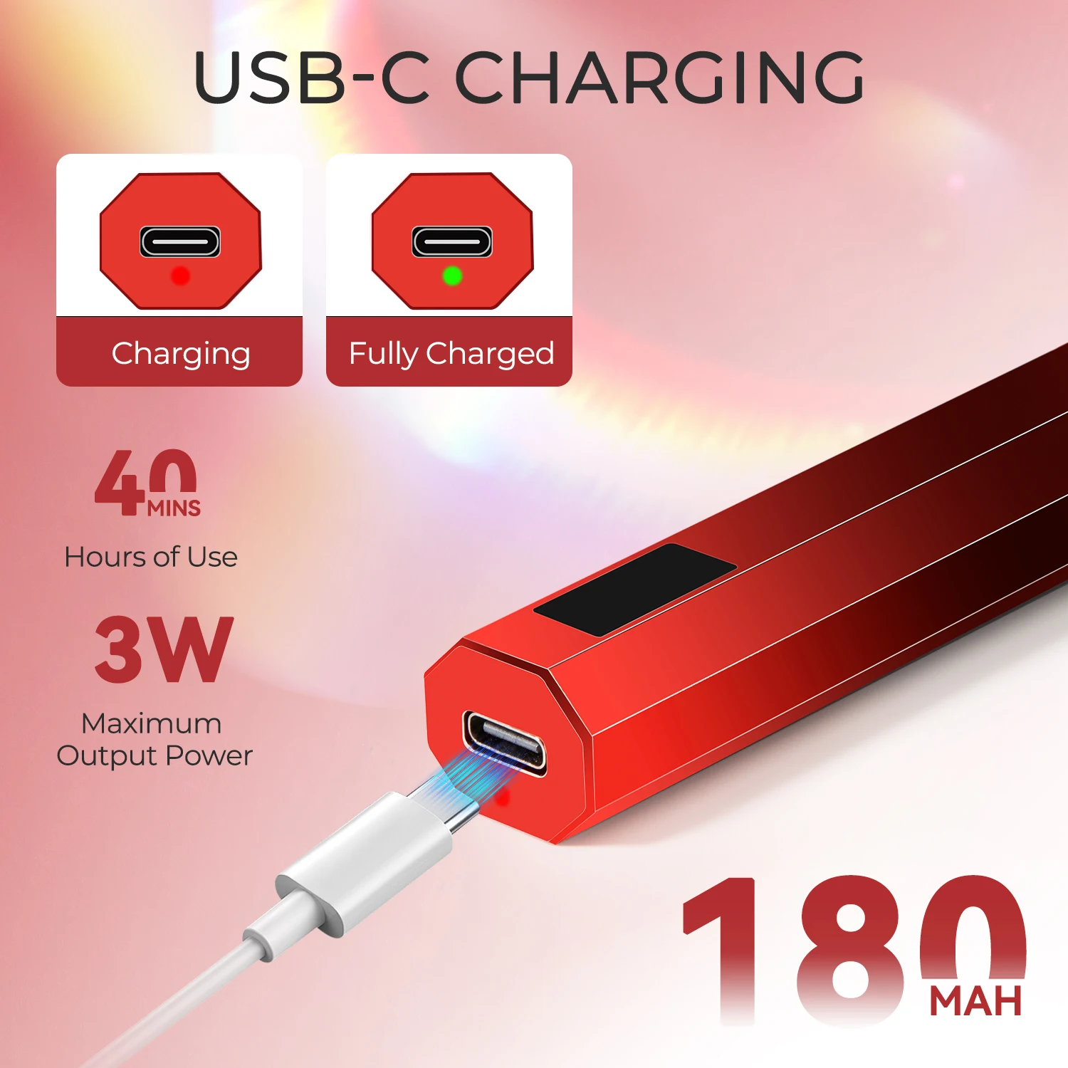 مصباح صغير للأشعة فوق البنفسجية علاج الأظافر مصباح LED للأظافر لجل البولندية مانيكير USB قابلة للشحن مجفف الأظافر للعلاج السريع