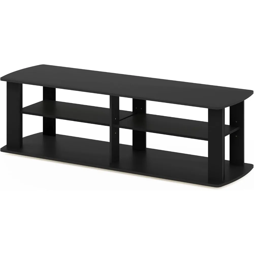 

Entertainment Center TV Stand, Accommodates TVs Up To 40", Black
