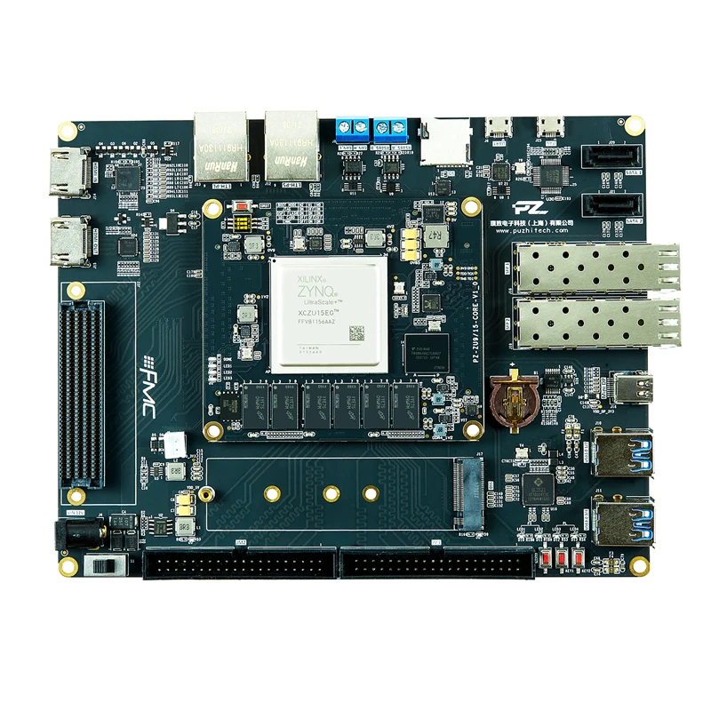 Imagem -05 - Conselho de Desenvolvimento Fpga Fpga Conselho Puzhi Pz-zu15eg-kfb Xilinx Zynq Ultrascale Mpsoc Pcie