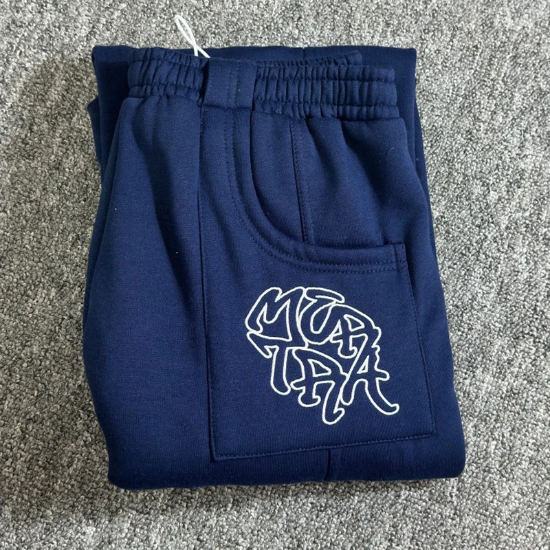 Спортивные штаны MERTRA с цветными блоками, брюки с карманами для мужчин и женщин, повседневные брюки с эластичной резинкой на талии и вышивкой логотипа, брюки Mertra