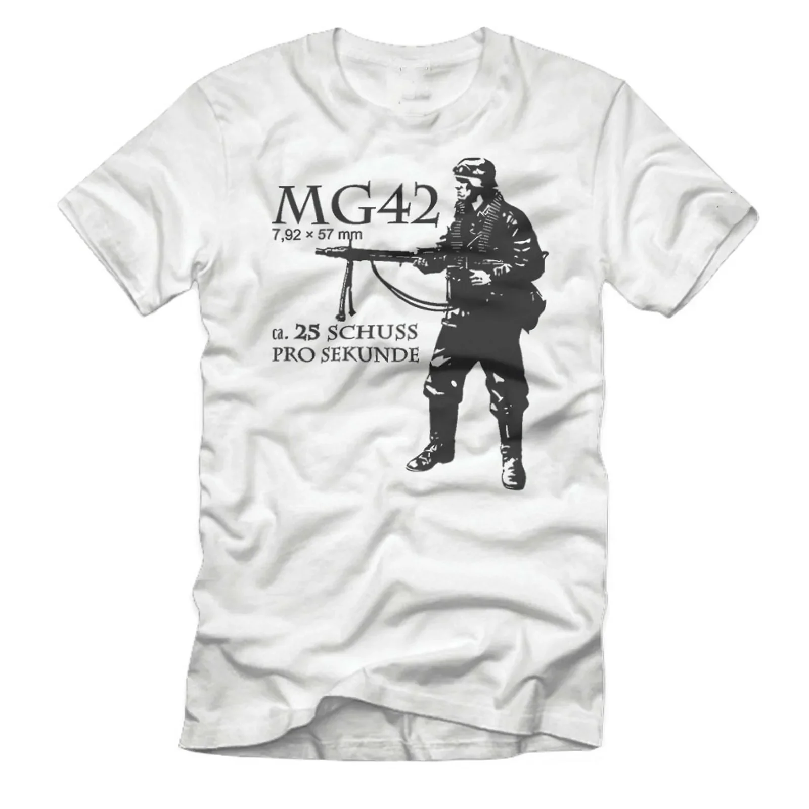 Machine Gun Permanent Fire T-Shirt Summer Cotton Short Sleeve O-Neck Mens T Shirt New Hot Sale Round Collar harajuku Crewneck