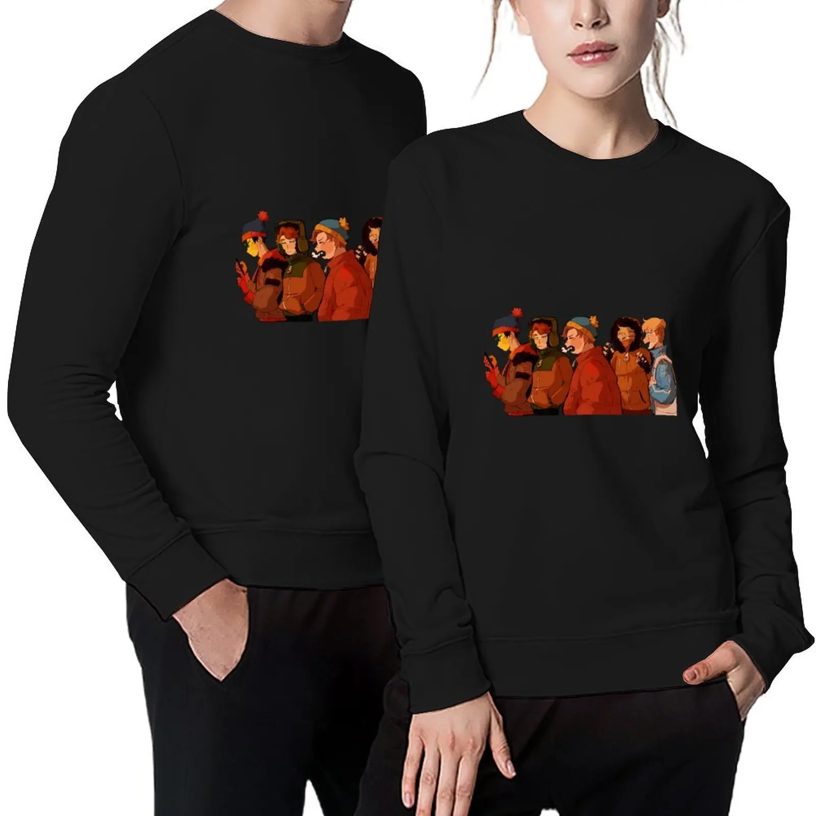 

Line Up ! Pullover korean autumn clothes men's sweat-shirt anime clothing men's autumn clothes oversize sweatshirts