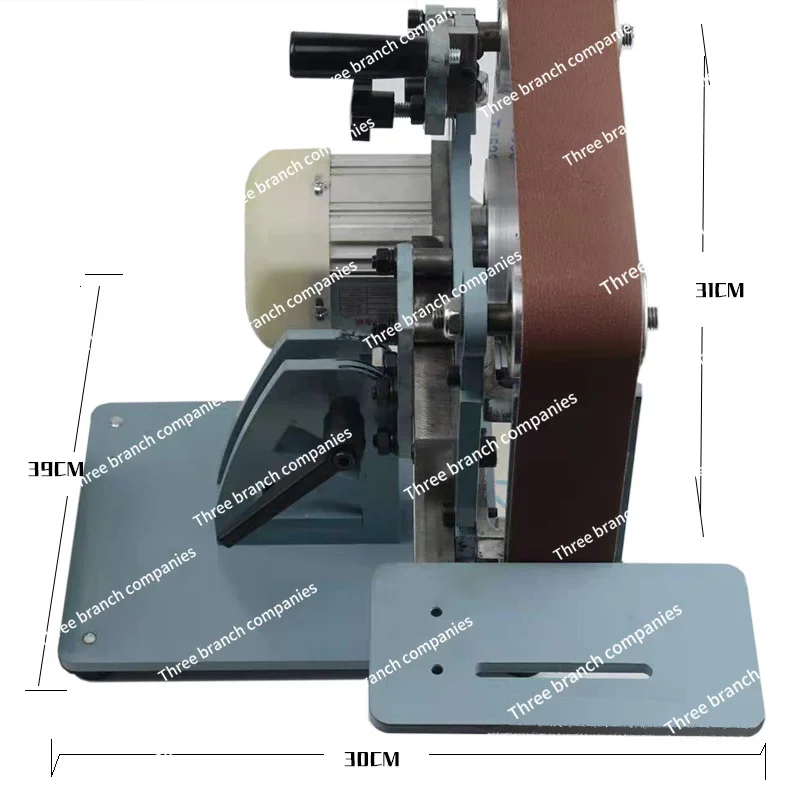 Belt Sander Household Small 750W Variable Frequency Motor Stand and Bedroom  915 Abrasive Belt 50 Type Metal Grinding Trimming