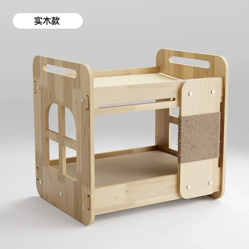 Cat Scratching Board Cat Nest Integrated Sofa Recliner Double Layer Cat  Scratch Resistant Wear Resistant Not Easy To Fall Off