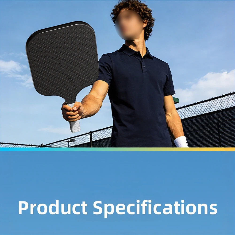 

Lightweight Pickleball Paddle Trainer Weighing Under 280G with Soft Rubber Handle for Wrist Protection and Comfort