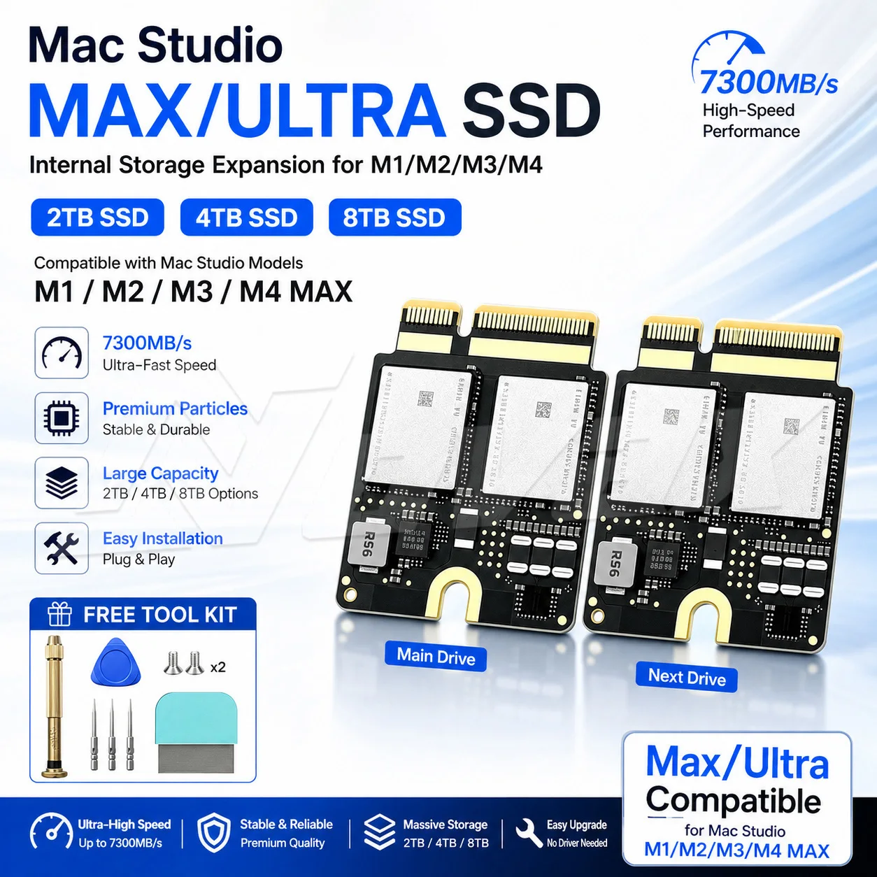 Suitable for Mac Studio M1/M2/ - Ssd 2Tb recension och pris