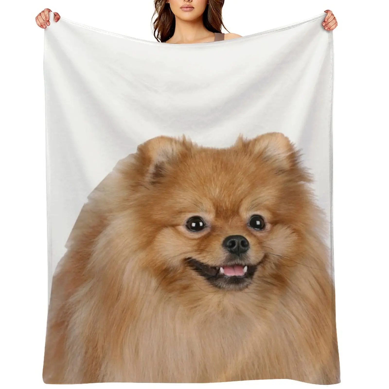 

Pomeranian Throw Blanket Luxury Throw bed plaid blankets ands Single Blankets