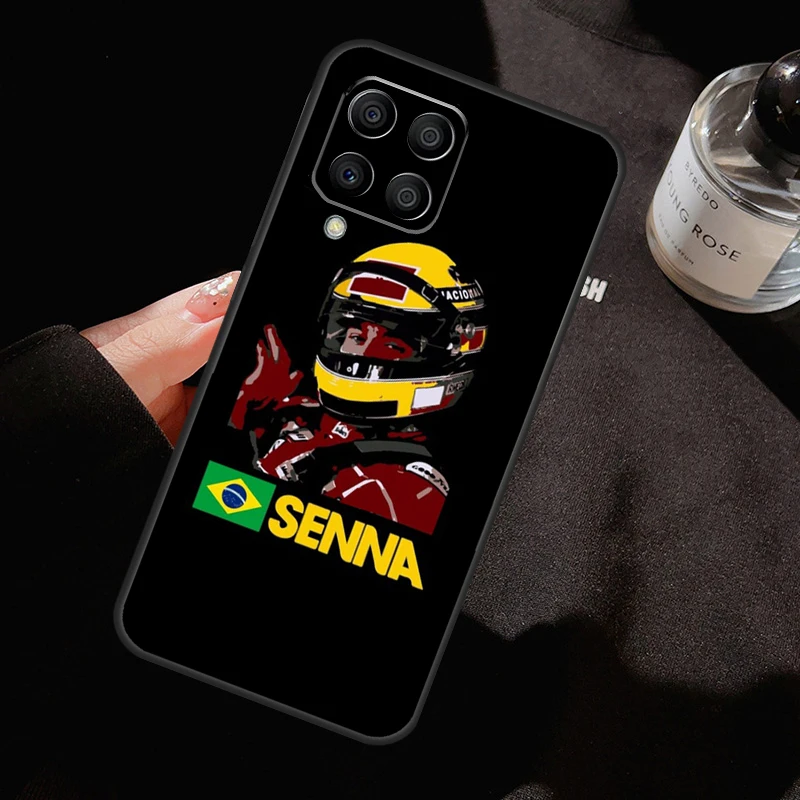 أيرتون سينا اللوحة الحال بالنسبة لسامسونج غالاكسي M54 M34 M14 M13 M15 M36 M55 M35 M56 M16 M31 M11 M53 M12 M32 M52 M06 #4