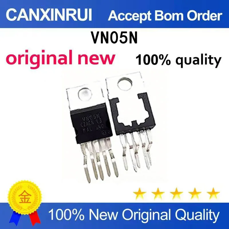 

(5-100 pieces)Brand new original VN05N TO220-5 relay integrated circuit spot chip IC