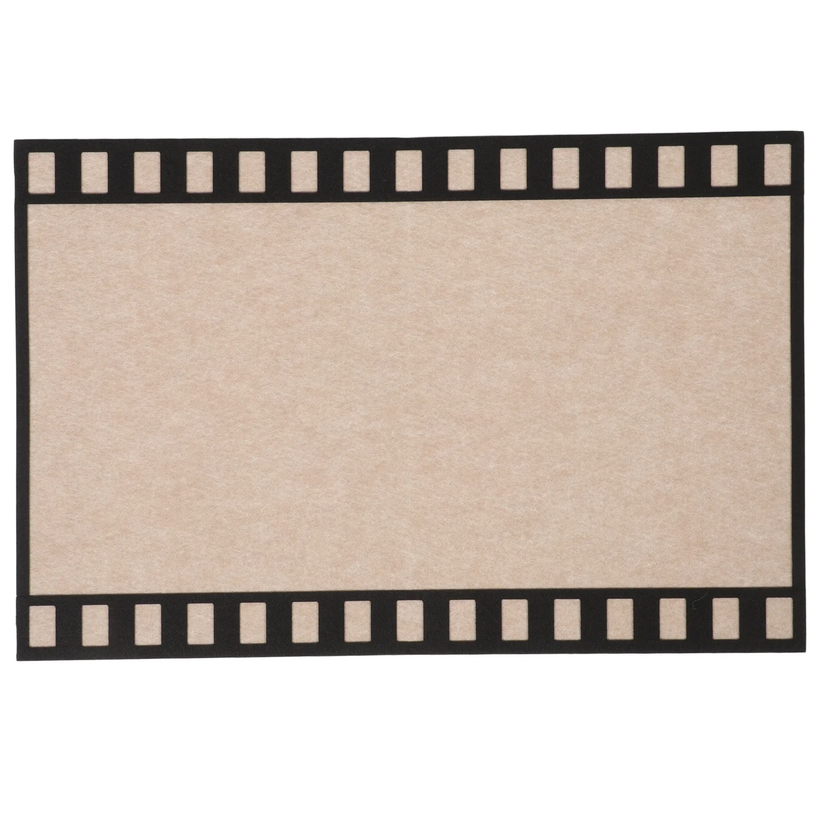 

Vintage Filmstrip Felt Bulletin Board Memo Photo Frame Multifunctional Office Home Reminder Message Display Notice Board