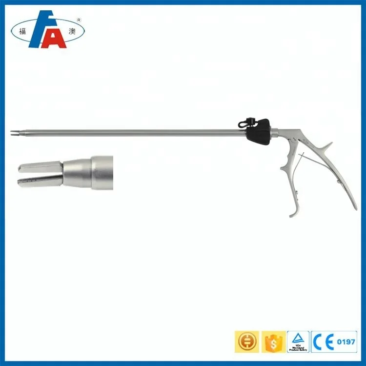 reusable laparoscopic surgical instrument 5/10 mm titanium clip applier/applicator