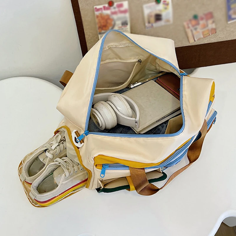 Bolsa de gimnasio con compartimento para zapatos - viajes y yoga - imagen 2