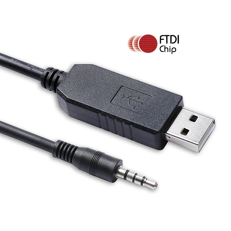 FTDI USB Programming Cable FT232RL USB Uart TTL to 3.5mm 4-Pole Plug for Vertex VX-261 VX-264 VX-350 VX-351 VX-354 CT-106