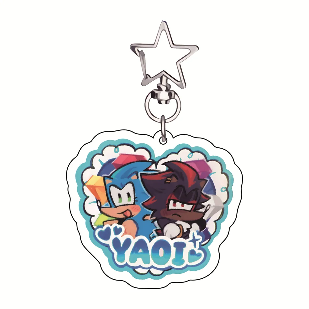 Multi-Fandom Yaoi-Paar 6cm Acryl-Schlüsselanhänger Verschiedene IP-Charaktere Figuren Anime-Anhänger Taschenanhänger Sammlerstück Fan-Geschenk – Detail 8