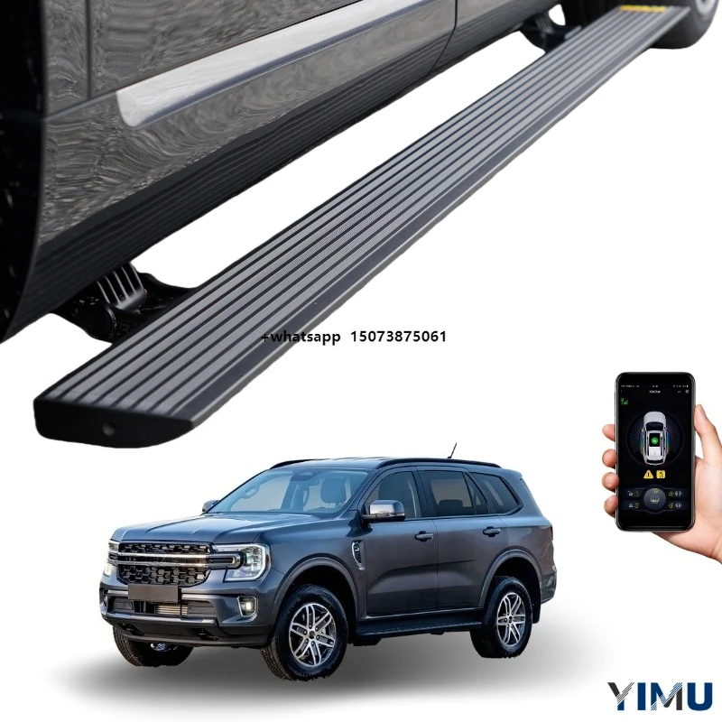 

Aluminum Alloy Electric Running Board Side Steps for Everest 2023 Running Board Automobile Accessories