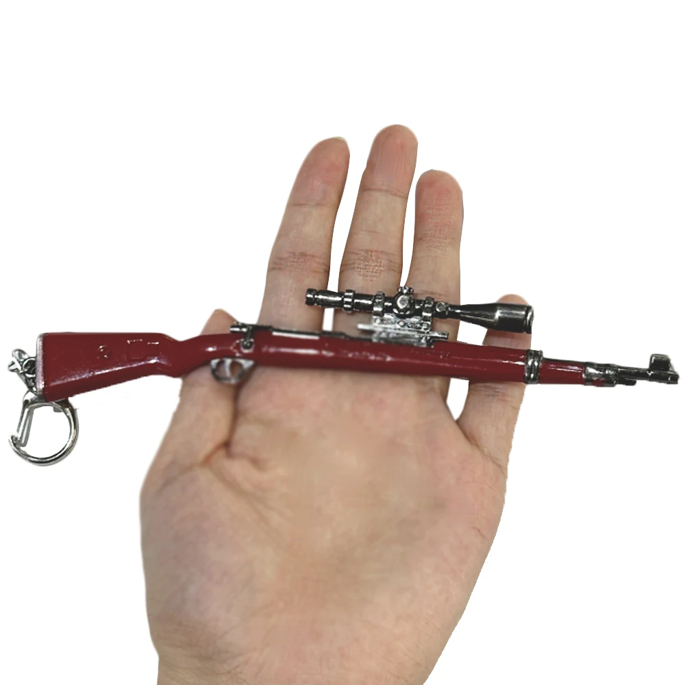 Mini M416 M4A1 Pistolen-Schlüsselanhänger – cooler Gewehr-Scharfschützenschlüsselanhänger für Männer, Punk-Schmuckgeschenk, neuartiges Souvenir-Schmuckstück