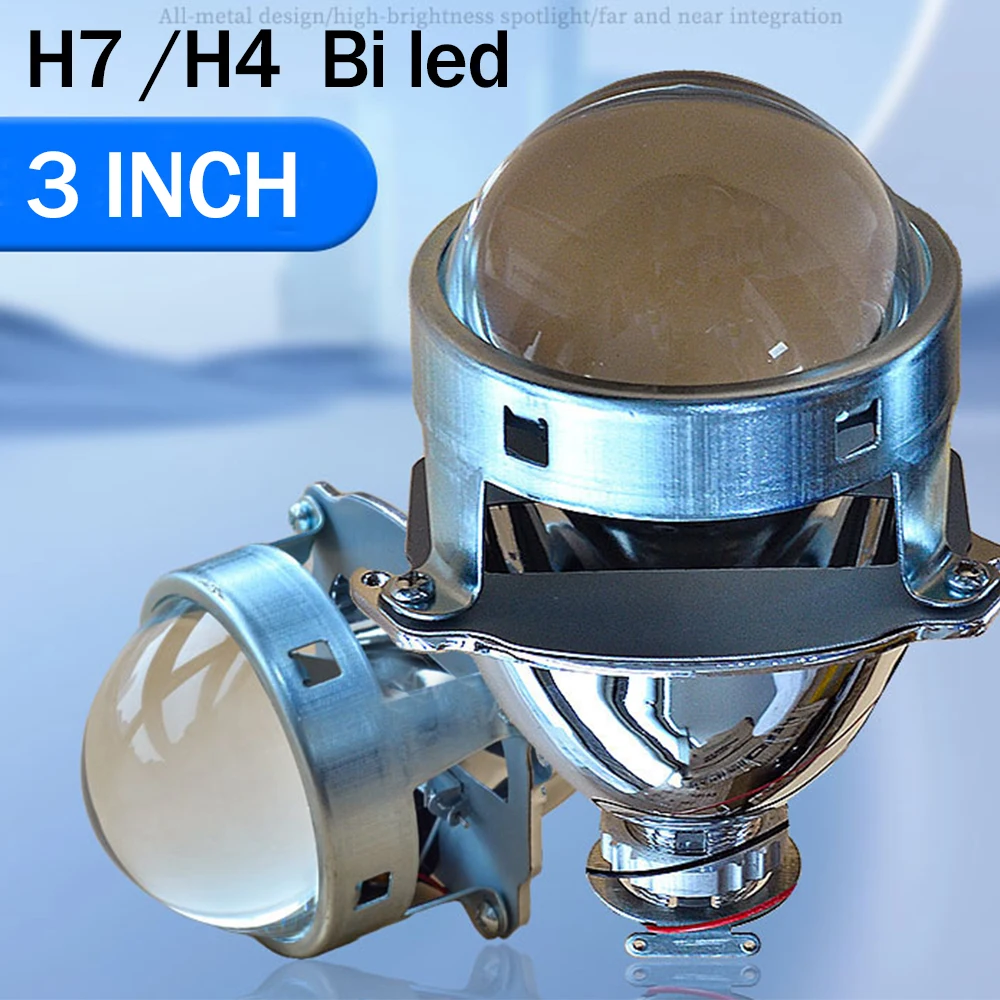 

3 Inch Bi Xenon Projector Lenses For H7 H4 Headlights H1 HID Car Lights Car Accessories Retrofit Tuning hella led projector lens