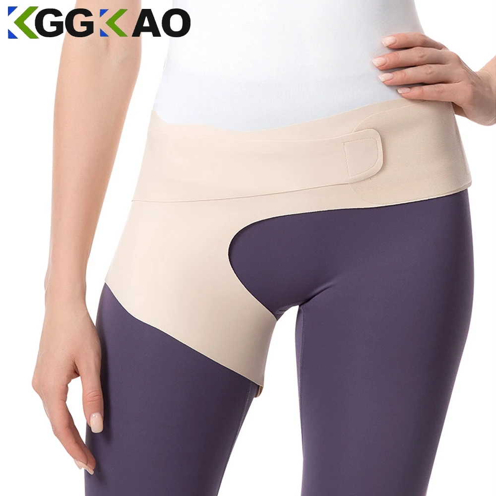 1PCS Ultra Thin Hip Brace for Women and Men, Supports Hip Pain Relief and Aids Hip Injury Recovery, Reduces Swelling