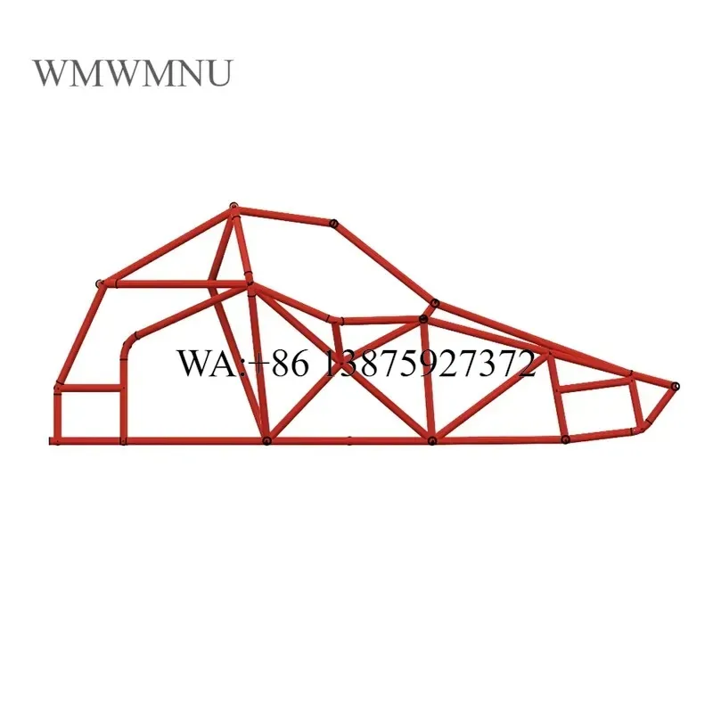 Wmwmnu for OEM Steel Crosskart Go Kart Buggy Chassis Tube Frame