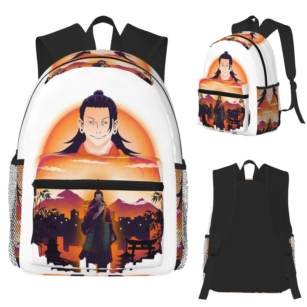 

Cursed Spirit Manipulation Student Backpack School Bag Hiking Travel Daypack for Boys Girls Fashion Bookbag Shoulder Bags