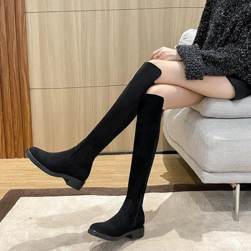 botas-altas-de-tacon-bajo-para-mujer-2026-de-gamuza-elastica-con-cierre-lateral-botas-versatiles-de-moda-para-otono-e-invierno