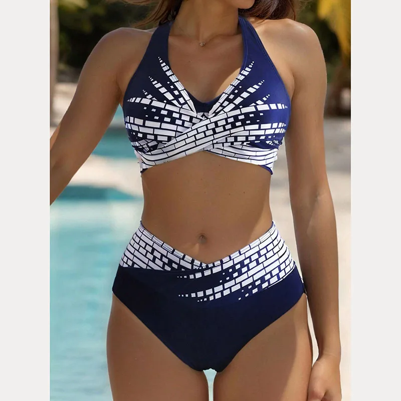 

Swimwear Thong Sexy New Swimsuits Woman Bathing Suits Triangle Female Beachwear Two Pieces Bikini Set