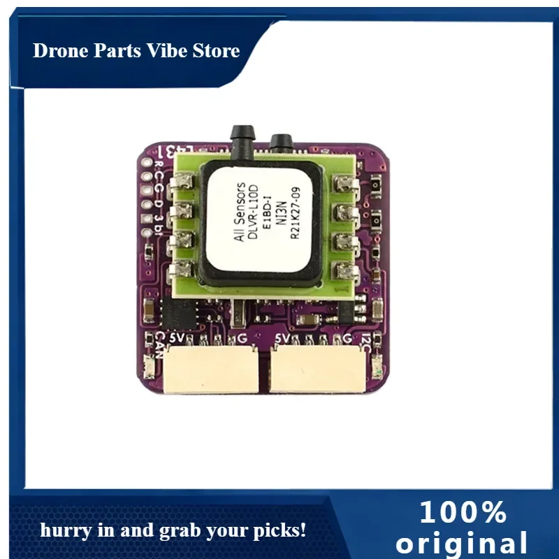 APMATEK Mateksys เซ็นเซอร์วัดความเร็วลมแบบดิจิตอล ASPD-DLVR สำหรับโดรน/ควอดคอปเตอร์/เครื่องบินบังคับวิทยุ