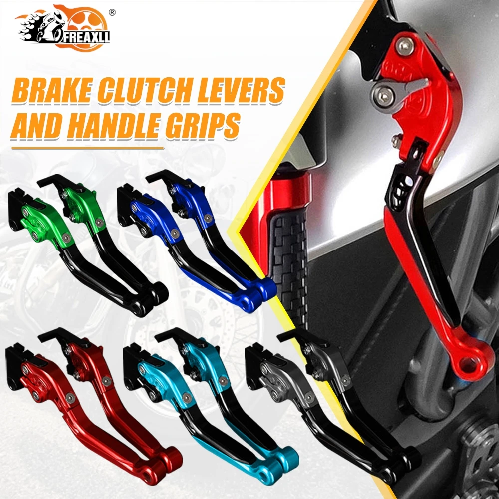 

Регулируемые складные удлиняемые рычаги тормоза и сцепления с ЧПУ для Honda CRF1000L Africa Twin 2015-2019 (2018, 2017, 2016) – аксессуары для руля