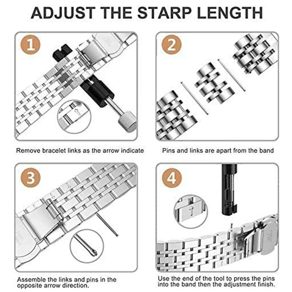 حزام معدني لسلسلة ساعات أبل الترا 9 8 7 6 5 4 SE سوار من الفولاذ المقاوم للصدأ iWatch Band 49mm 45mm 41mm 44mm 42mm 40mm Band