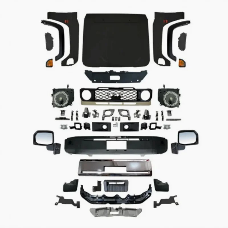 

High Quality 2024 for s for LC76 Body Kit Customizable Bumper Mirror Cover Upgrade