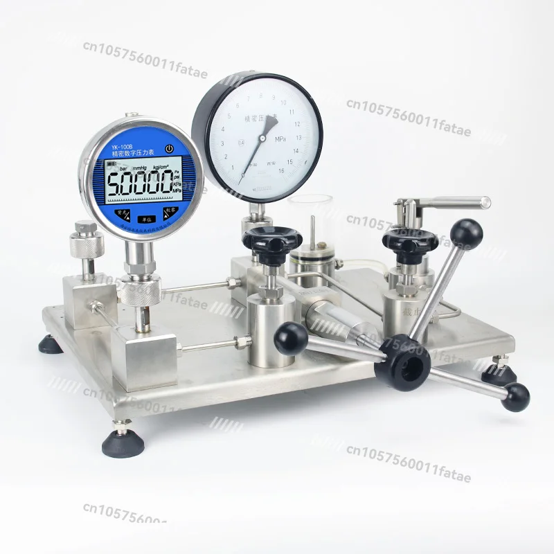

Pressure gauge calibrator Oil pressure switch Calibration bench Positive and negative pressure gauge
