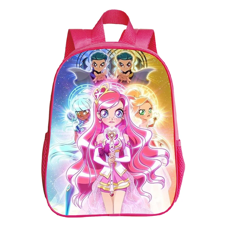 

Школьный рюкзак LoliRock для девочек дошкольного возраста, милые школьные сумки с героями мультфильмов, 12 дюймов, детский рюкзак, сумка для детского сада, Mochila, подарок