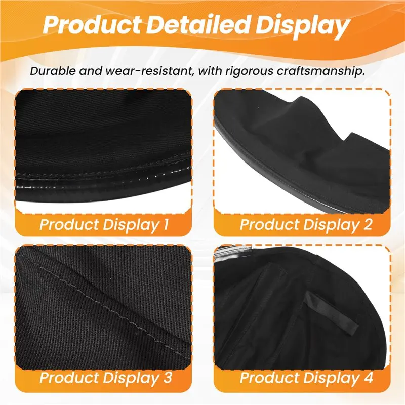 RABIT AS59~ 2 Pcs Welding Helmet Cover And Helmet Bib Set, Welding Accessories With Press Fit Seal For Welding Neck Protection