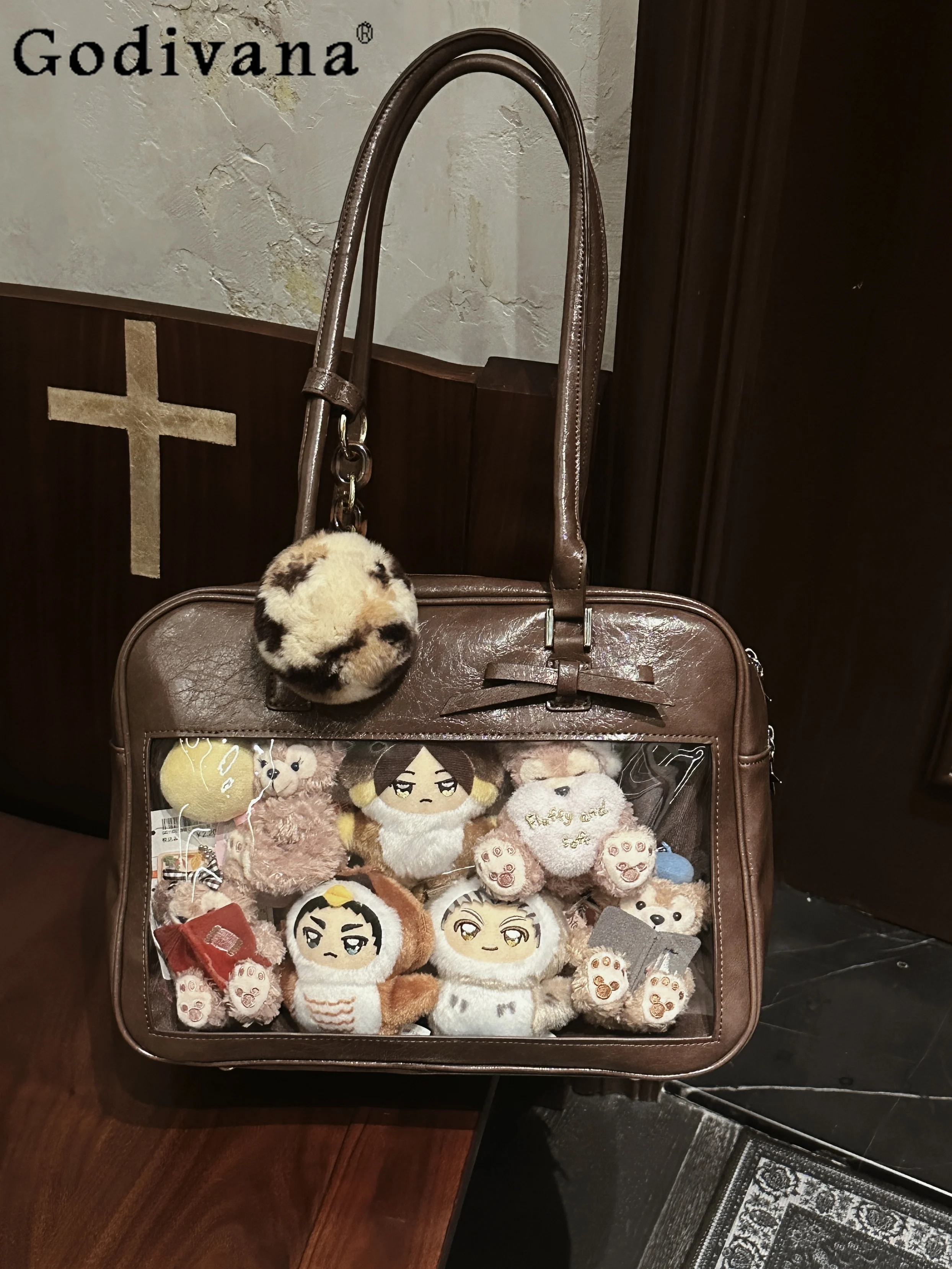 

College Style Japanese Original Daily Pain Bag Large Capacity Sweet Girl Cute Girl Student Commuting Versatile Handbag