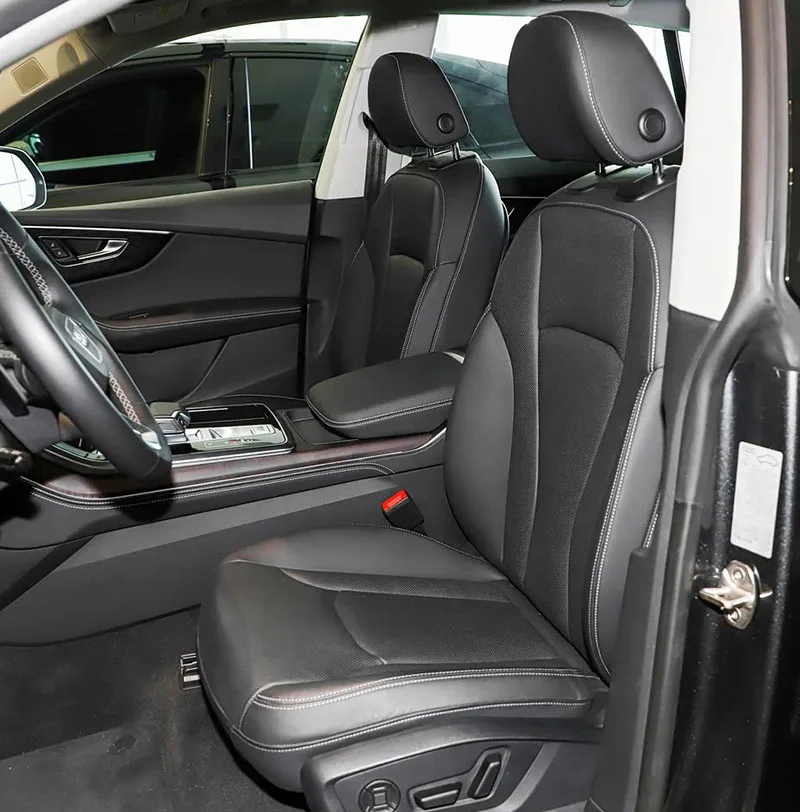 For Audi Q8 45 55 quattro‌ 2018 2019 2020 2021 2022 2023 2024 2025 Leather Custom Car Seat Cover Interior Protector Accessories