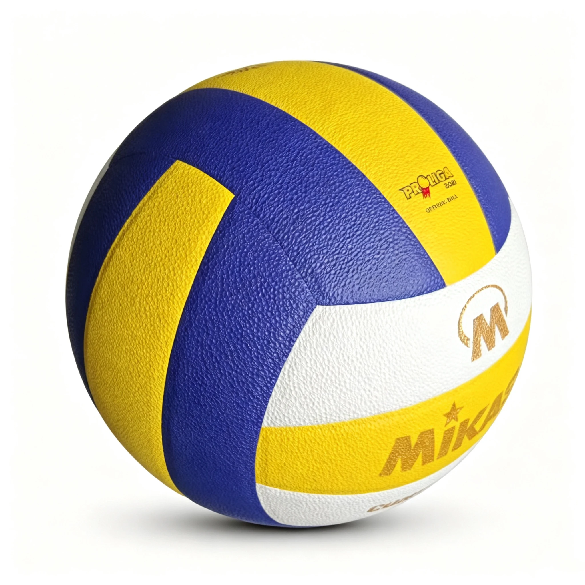 Ballon de volley-ball taille 5 - Cadeau du Nouvel An pour l'entraînement sportif en plein air avec aiguille de pompe et sac en option