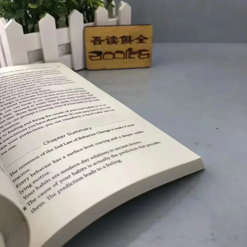 العادات الذرية بقلم جيمس غلاف ورقي إنجليزي شفاف، طريقة ثابتة سهلة لبناء عادات جيدة، كسر سيئة، إدارة الذات الشخصية #6