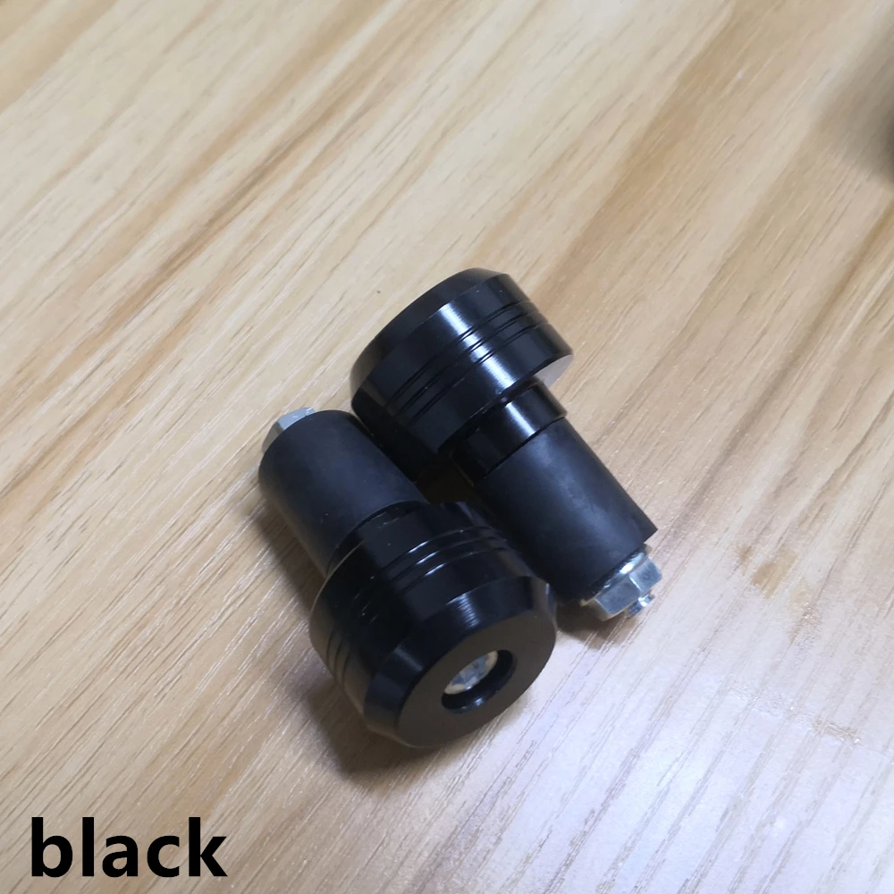 Universal 7/8 "CNC Motorrad Lenker Bar Ends Griffe Slider Vibration Lenker Slugs Stecker Griff Bar Sliders Dirt Bike