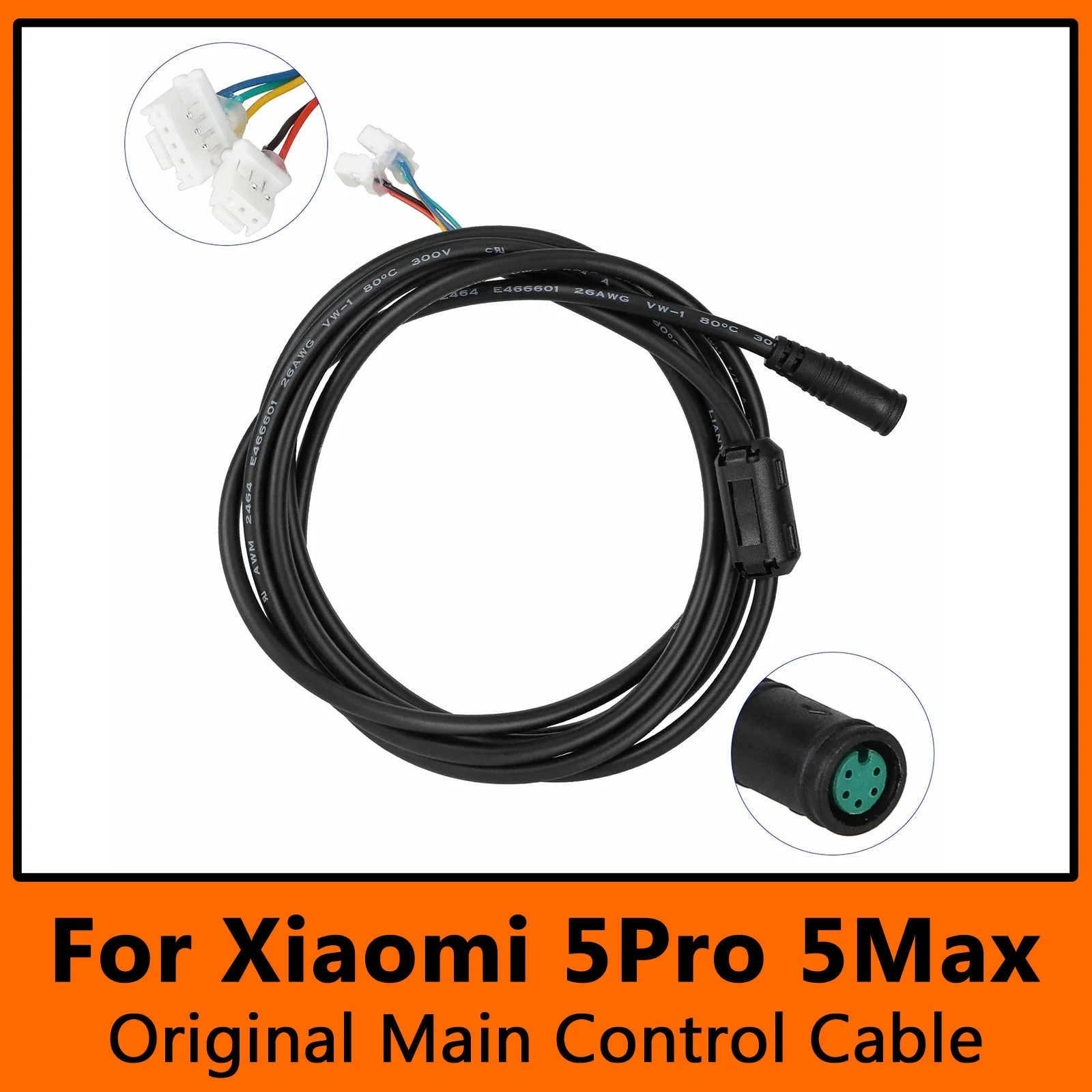

Original Main Control Cable for Xiaomi 5 Max / 5 Pro Electric Scooter ECU Wire Harness Connector with Stable Signal Transmission