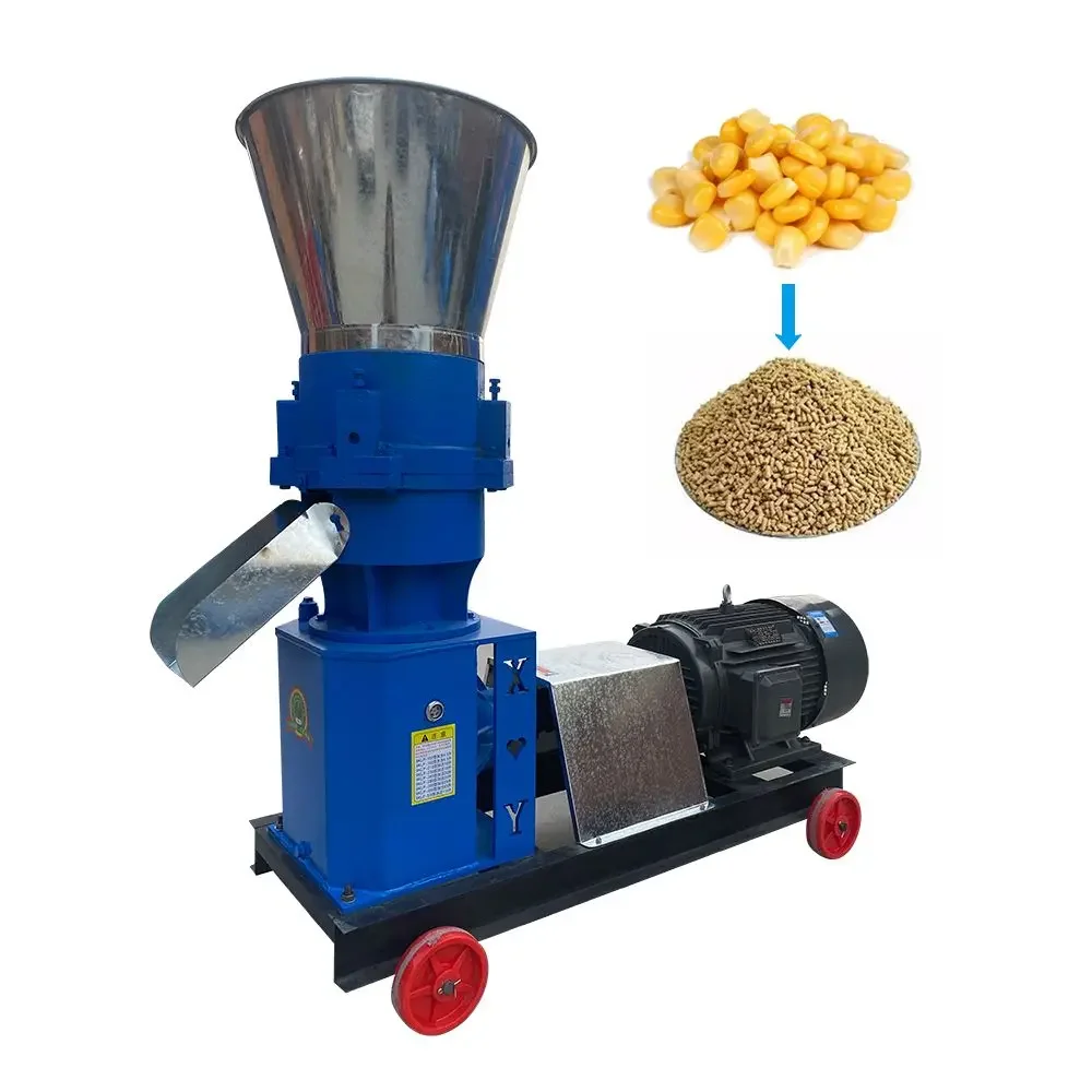 

Animal fish feed wood pellet mill processing poultry chicken other farm making machines for manufacturing plant