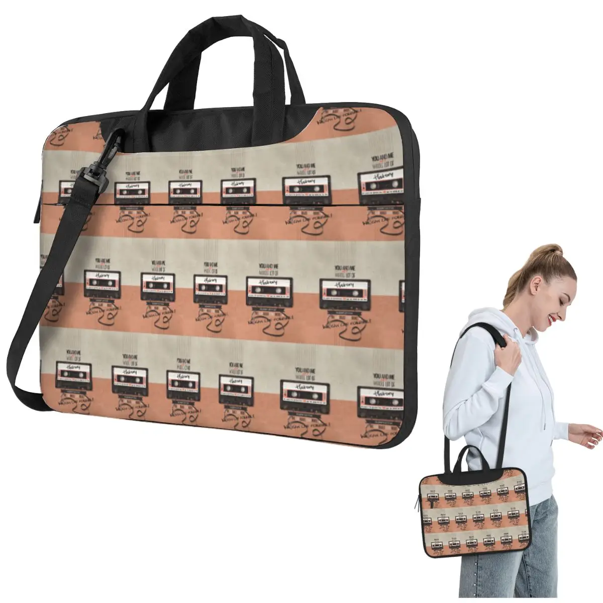 

History Crossbody Laptop Bag Case Computer Bag Resistant Protective Notebook Pouch for Lenovo