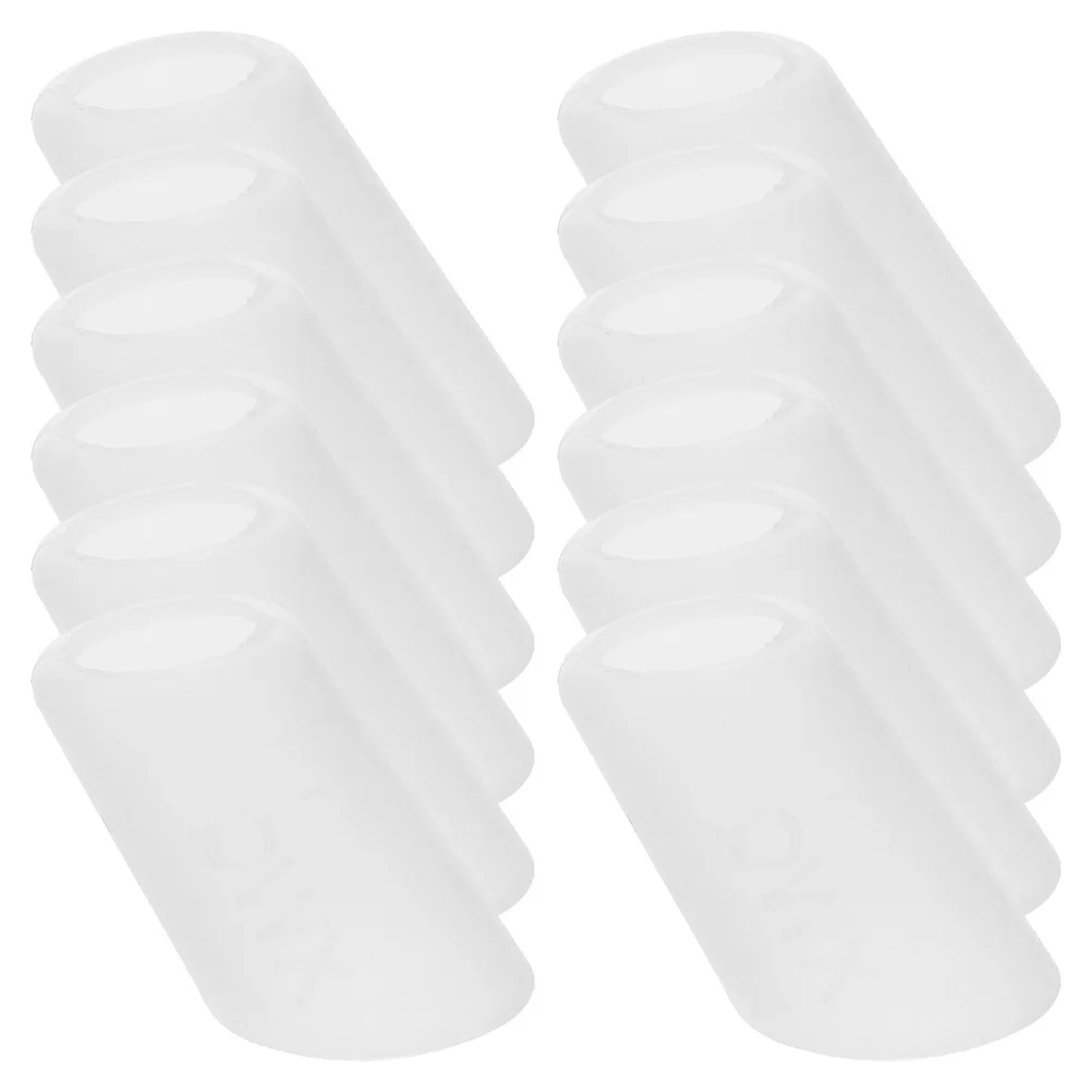 

12Pcs Heatinsulated Teapot Spout Protector Flexible Wearresistant Practical Silicone Cover for Tea Preparation