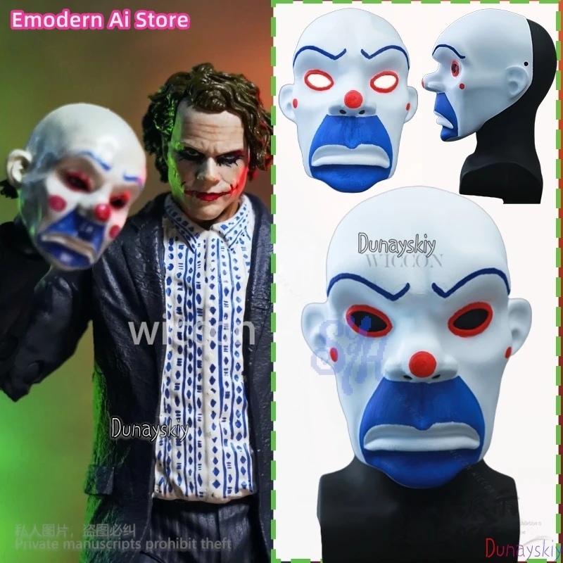 

Joker 3D Polylactic Acid Horror Mask Anime Movie Bank Knight Props Masquerade Halloween Christmas Party Gifts Customized