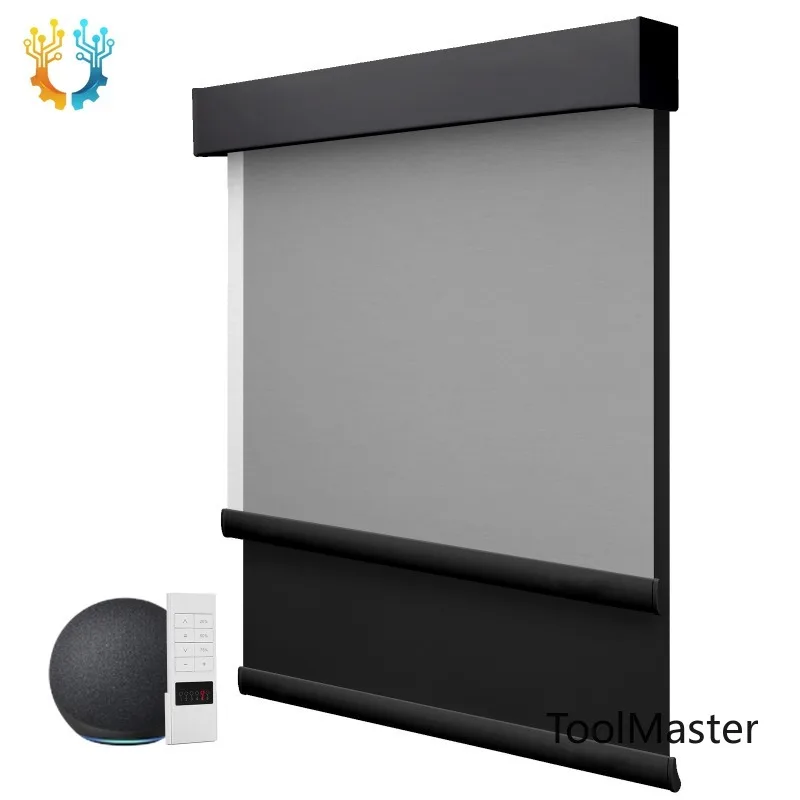 

【2026】ZSTARR Wholesale Window Curtains Electric Smart Motorized Remote Control Double Layer 2-in-1Day And Night Roller Blinds S